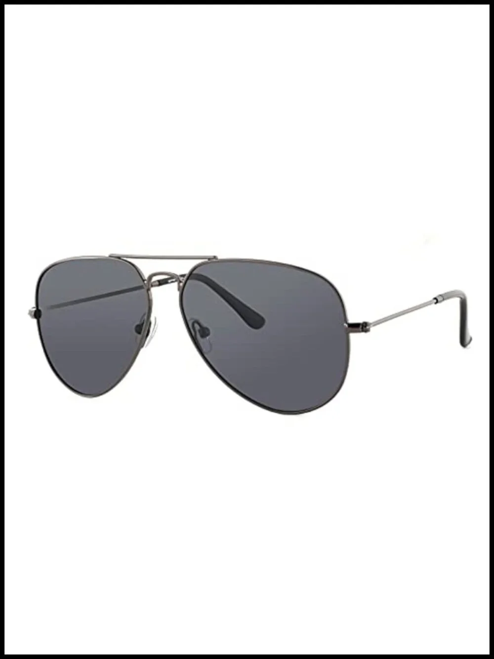 Retro Driving Sunglasses UV400 Protection Polycarbonate Lens Metal Frame